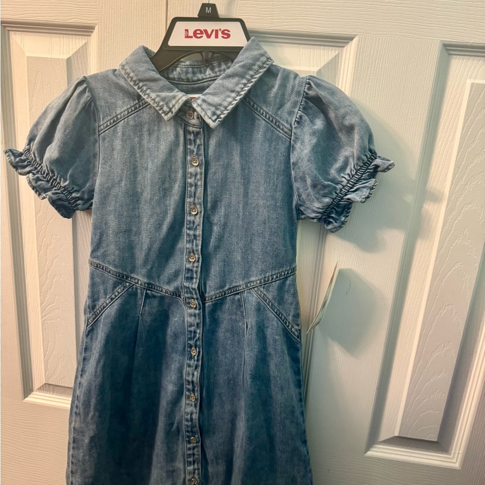 Levi's Blue Denim Kids Dress